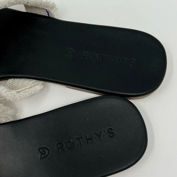 Rothy’s | Sea Shell Fringe, Triple Band Sandal - EUC - Picture 6 of 7